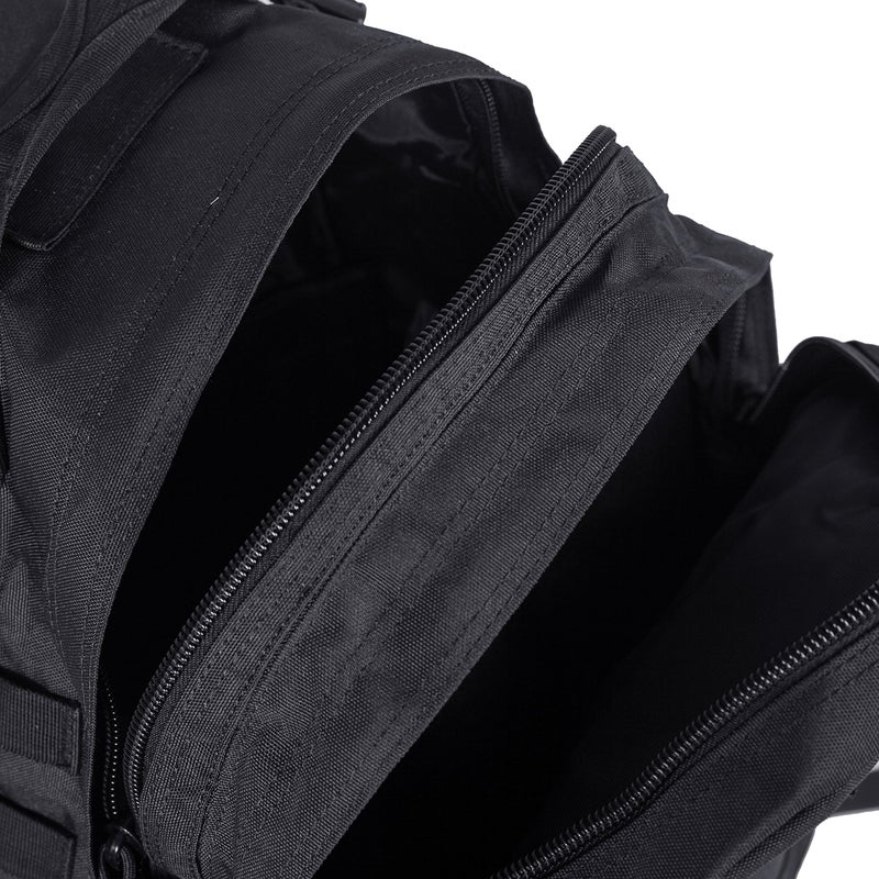 Seibertron Roving Motorcycle Riding Street Dirt Bike Waterproof Rucksack Backpack with Raincover Black - Image 4
